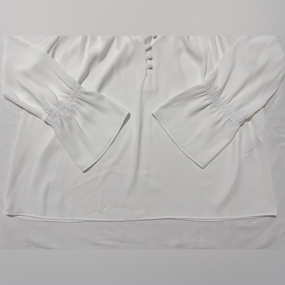 Zara Long Sleeve Blouse with Covered Buttons - Picture 7 of 12